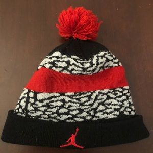 Rare Air Jordan Brand Winter Pom Beanie Snow Hat